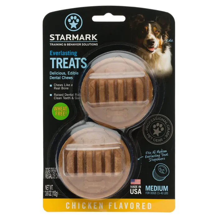 Starmark Dog Everlasting Treats Chicken Med 2 Pk