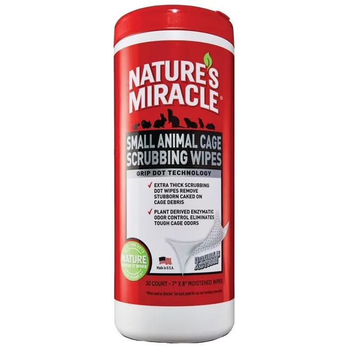 N/m Wipes Cage Scrub Sa 30ct