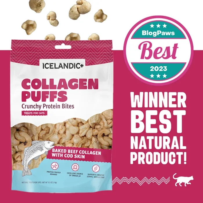 Icelandic Cat Collagen & Fish Puffs 0.5oz