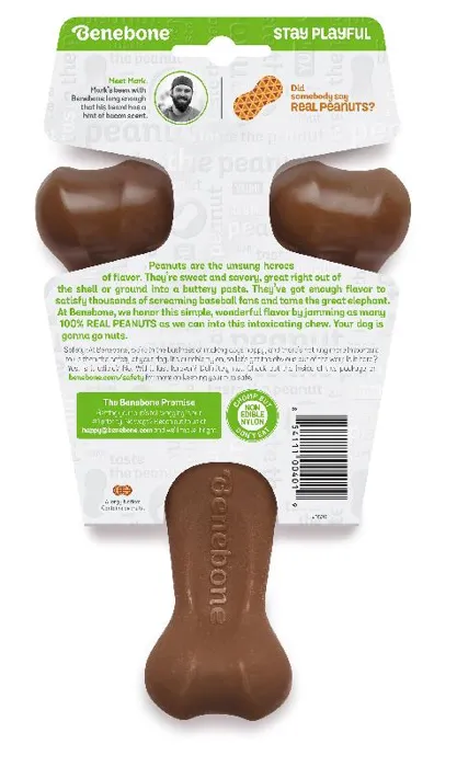 Benebone Wishbone Peanut Butter Md