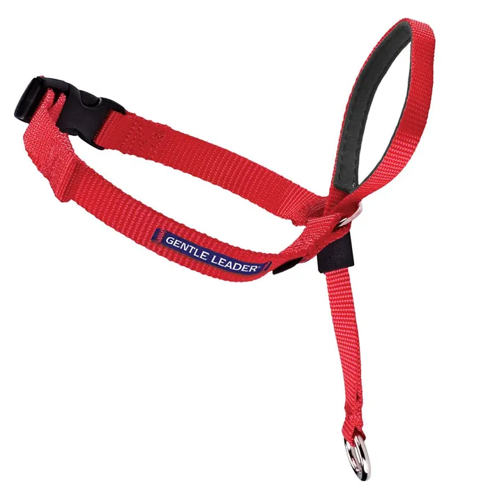Gentle Leader Headcollar, No-pull Collar X-lg Red
