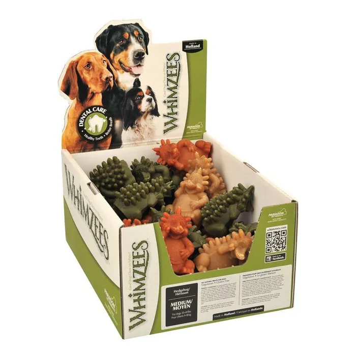 Whimzees Hedgehog Medium 30/box