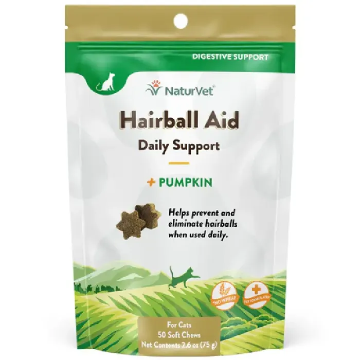 100 Ct. Hairball Plus Vitamin - Soft Chew Cup - Ca