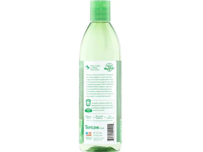 Tropiclean Fresh Breath Water Additive 16 Oz