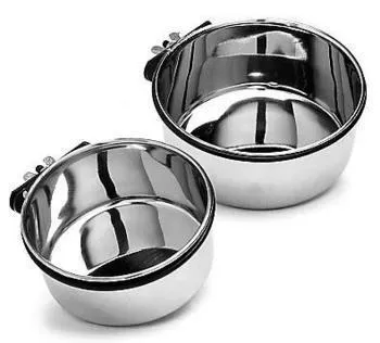 Stainless Steel Bird Coop Cup With Clamp 10 Oz