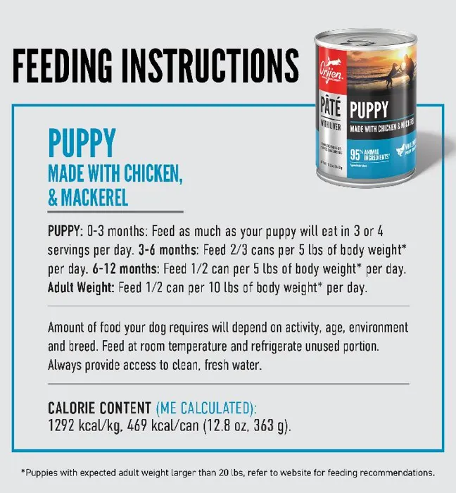 Orijen Dog Puppy 12.8oz