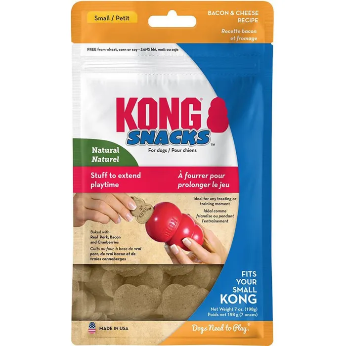 Kong Bacon And Cheese Snacks Small 8.5 Oz