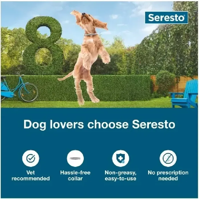 Seresto Dog Odorless Flea/tick Collar Over 18 Lbs