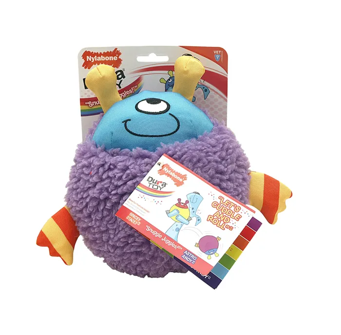 Dura Toy Snuggle Juggles Purple;