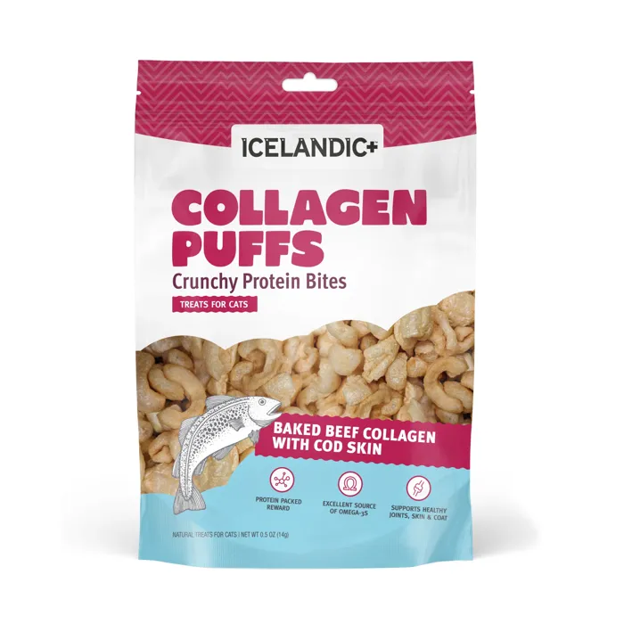 Icelandic Cat Collagen & Fish Puffs 0.5oz