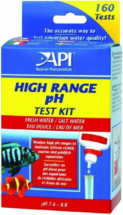Api High Range Ph Test Kit 250 Tests