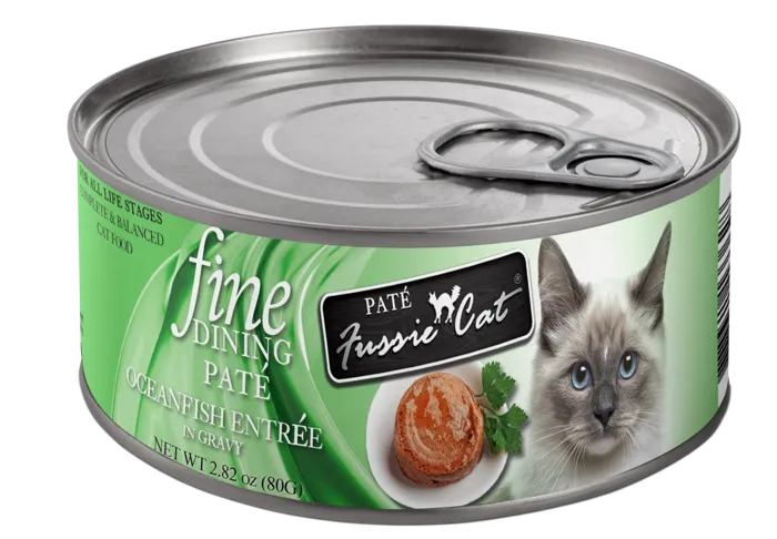 Fussie Cat Fine Tuna/Oceanfish 2.82oz