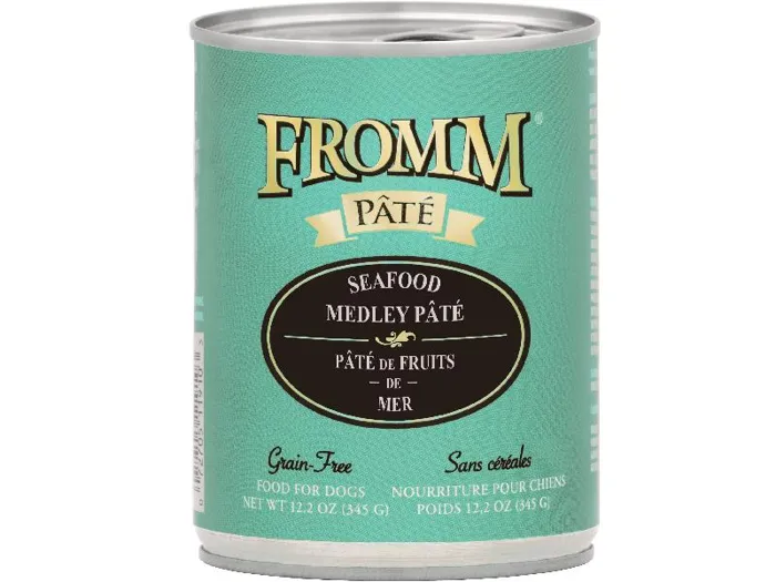 Fromm Dog Pate Grain Free Seafood Medley 12.2 Oz