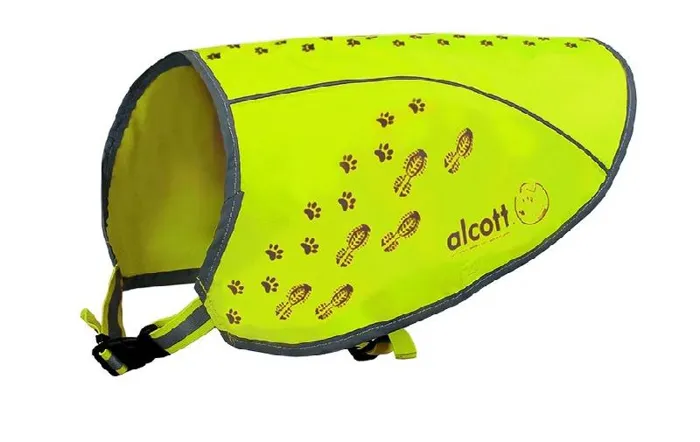 Alcott Dog Vest Medium Neon Yellow