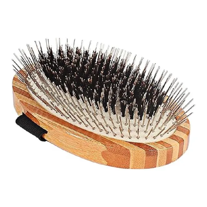 Bass Wire Boar Bamboo Palm  Style Wood Handle