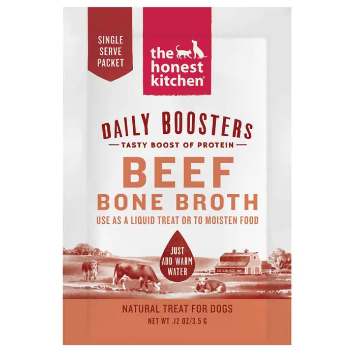 Thk Honest Kitchen Instant Bone Broth Beef .12-oz