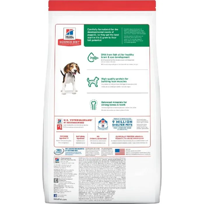 Chkn Meal & Barley Puppy Dog Food 15.5-lb