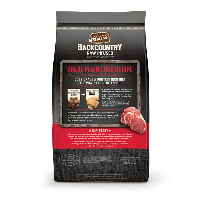 Backcountry Raw Infused Gf Great Plains Red 4-lb