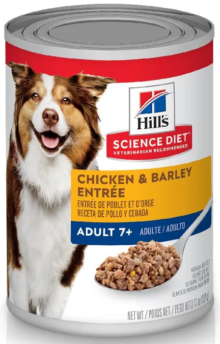 Science Diet Dog Chicken/Barley 7+ 13oz