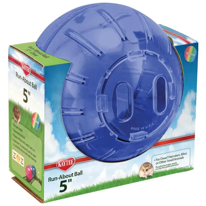 Superpet Mini Rainbow Run-about Ball Boxed 4.5"