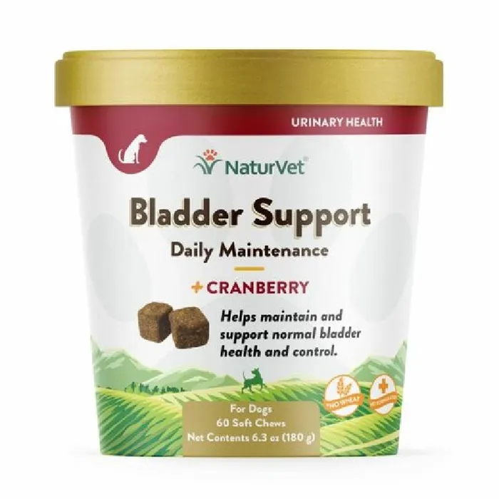 NaturVet Dog Bladder Support Soft Chews 60ct