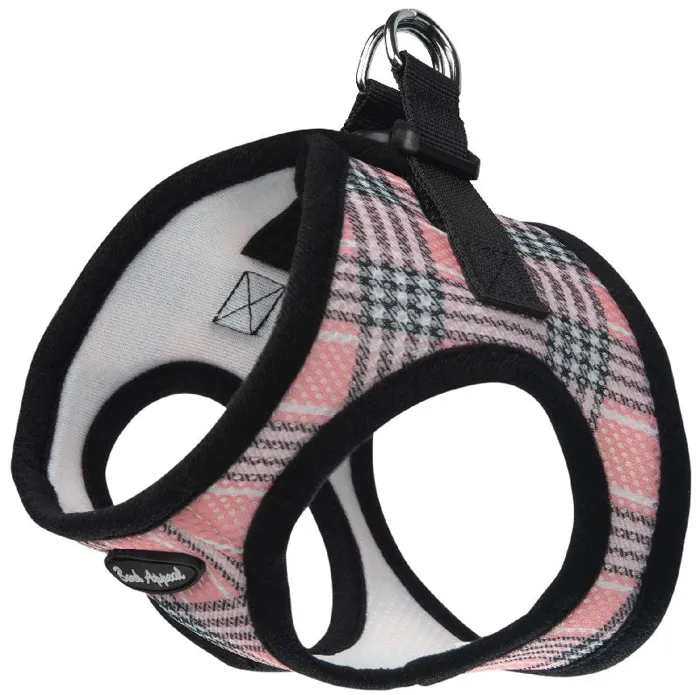 Bark Appeal EZ Wrap Pink Plaid LG