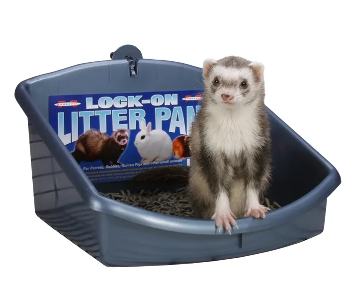 Marshall's Lock-on Litter Pan Medium
