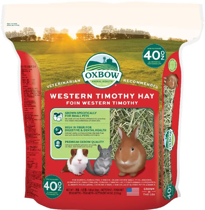 Oxbow Western Timothy Hay 40oz