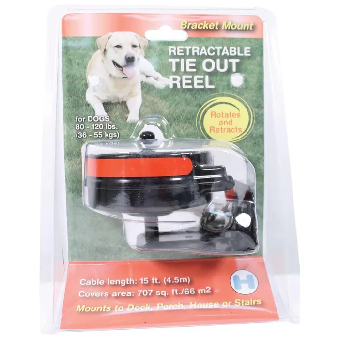 Howd Retract Reel Lrg Bracket Blk/rd 80-120 Lbs