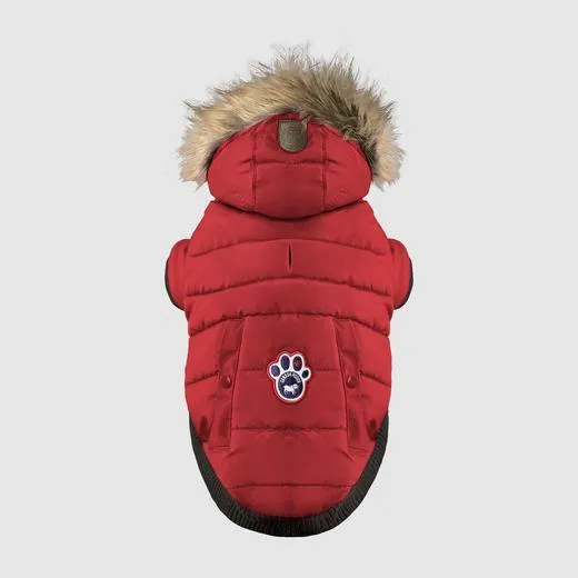 North Pole Parka In Red 12"