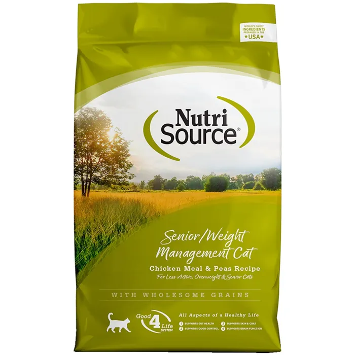 Nutrisource Weight Management Cat Food 12-lb