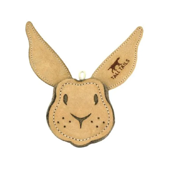 Tall Tails Scrappy Leather Rabbit 4"