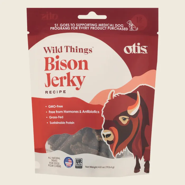 Otis Wild Things Jerky Bison 4oz