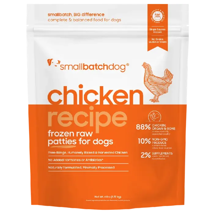 Small Batch Dog Frozen Chicken 6#