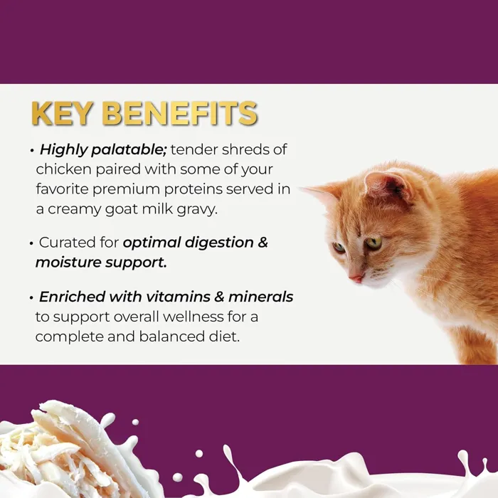 Fussie Cat Chicken in Goat Milk 2.47oz