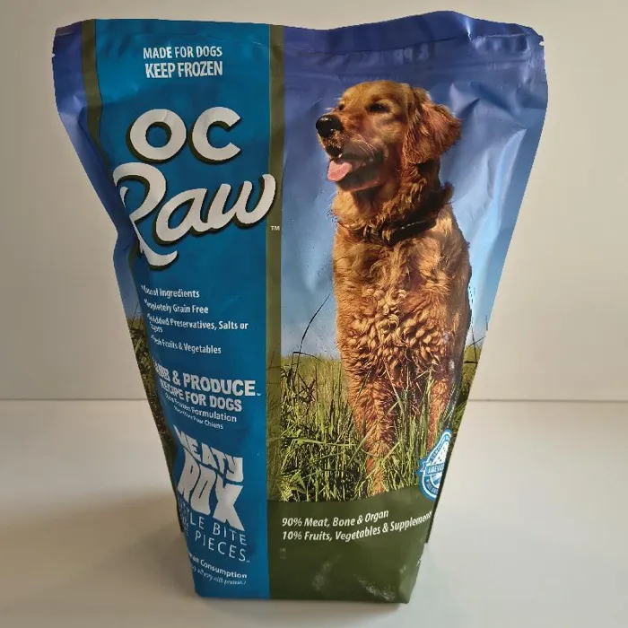 OC Raw Dog Frozen Lamb & Produce Rox 7#
