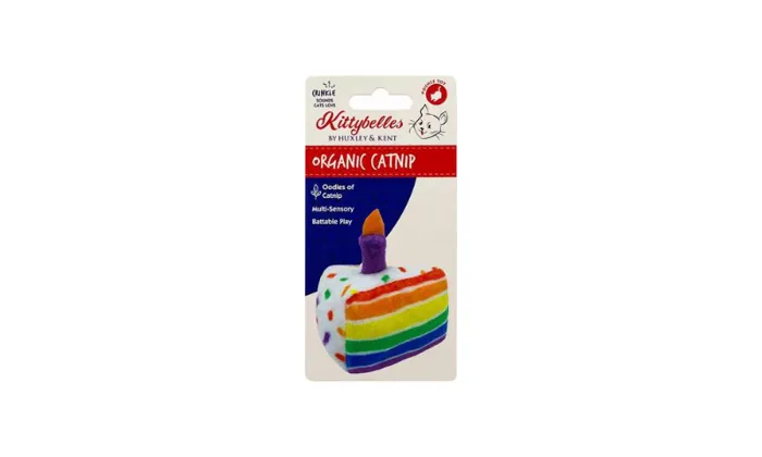 Lulubelle's Catnip Toy Funfetti Cake