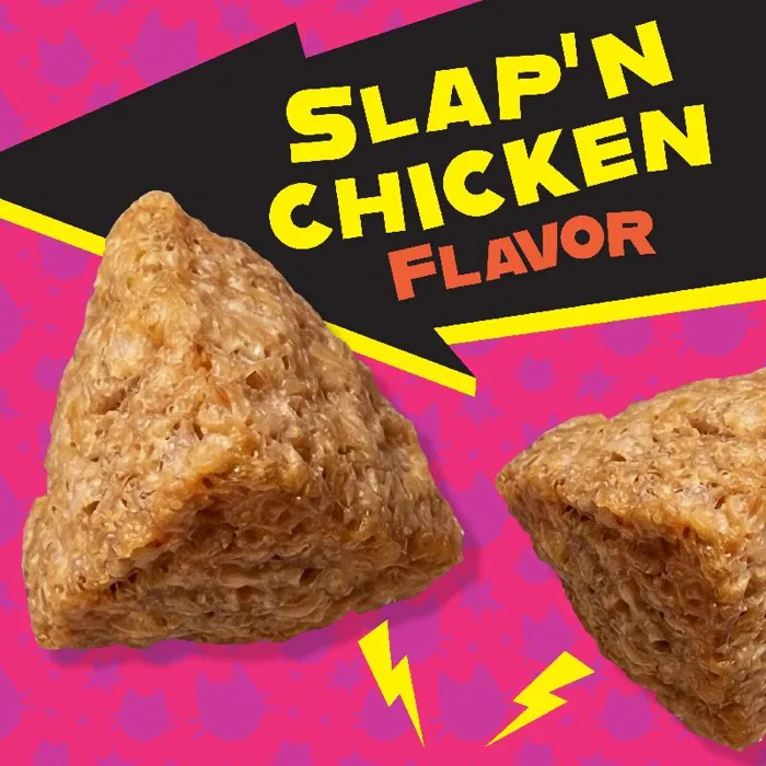 Fromm PurrSnackitty Crunch Slap’n Chicken treat close-up