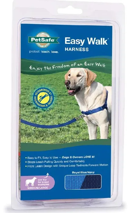 Easy Walk Harness S/M Royal