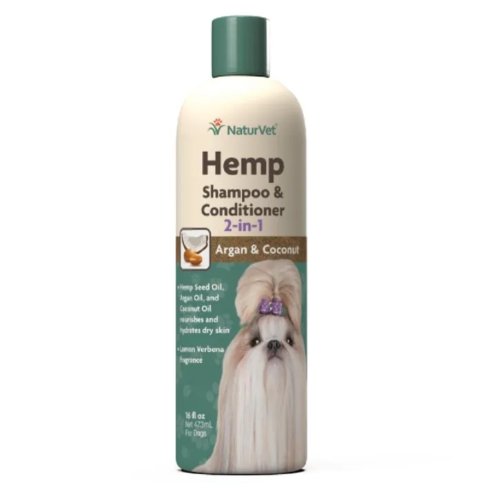 Natvet Hemp 2in1 Sham Cond 16z/