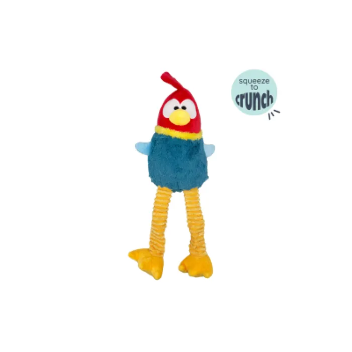 Huxley Kent Dog Toy Lankies Red Rooster Large