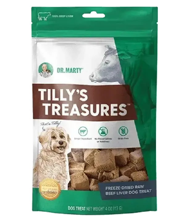 Dr Marty Tilly's Treasures Beef Liver 8oz