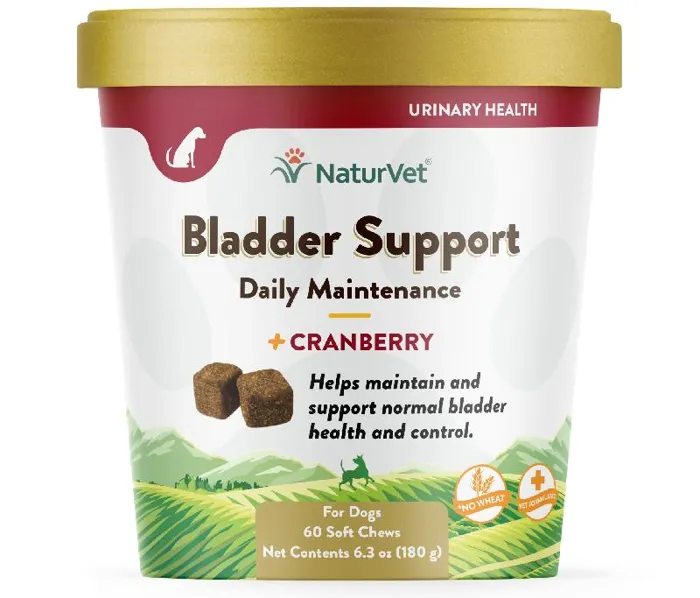 NaturVet Dog Bladder Support Soft Chews 60ct