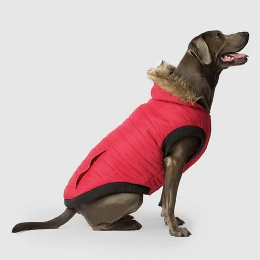 North Pole Parka In Red 12"
