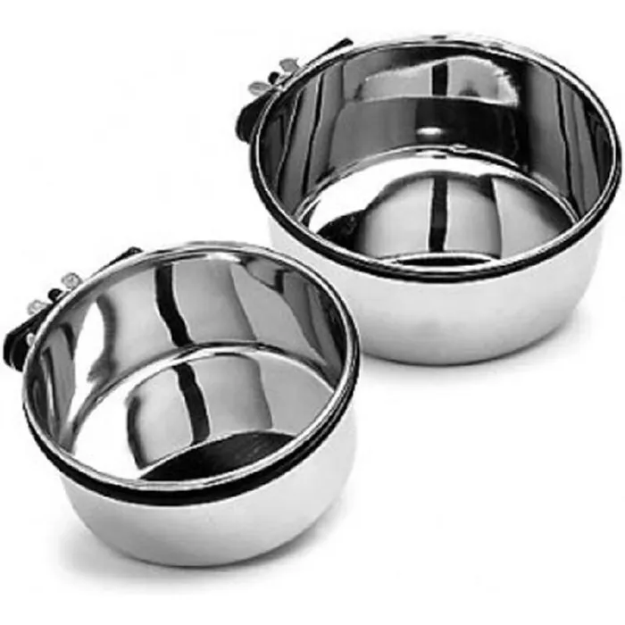 Stainless Steel Bird Coop Cup With Clamp 10 Oz