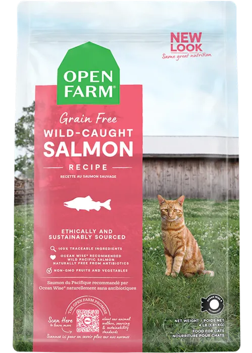 Open Farm Cat Wild Salmon 4#