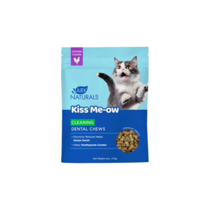 Ark Naturals Kiss Me-Ow Chicken Dental Chews, 6 oz front