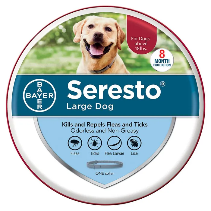 Seresto Dog Odorless Flea/tick Collar Over 18 Lbs