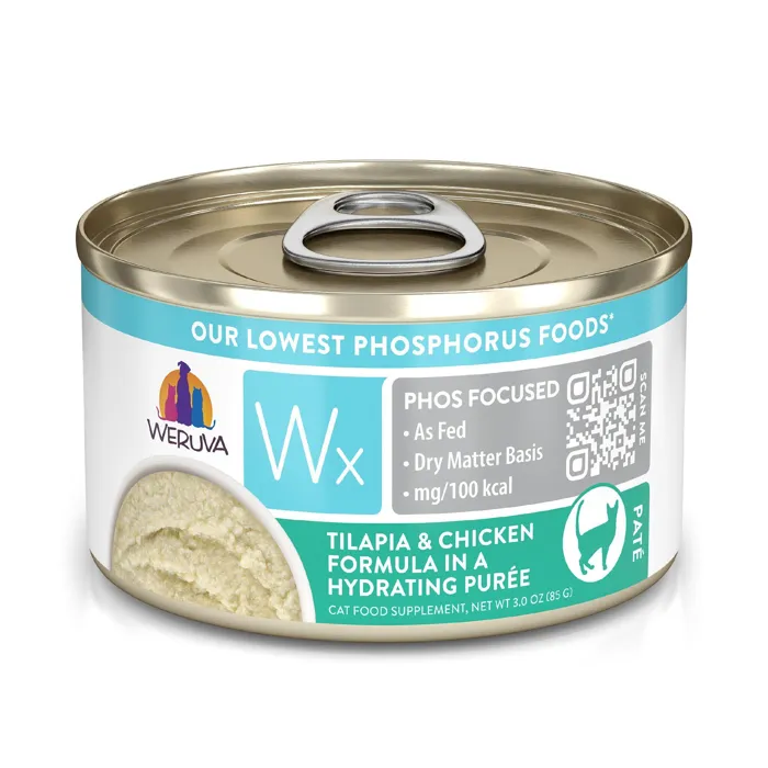 Weruva Cat WX Tilapia & Chicken Puree 3oz.