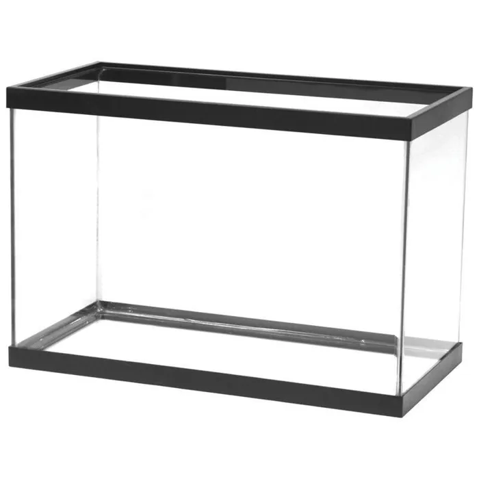 20 Gallon High Black Trim Aquarium 24x12x16"